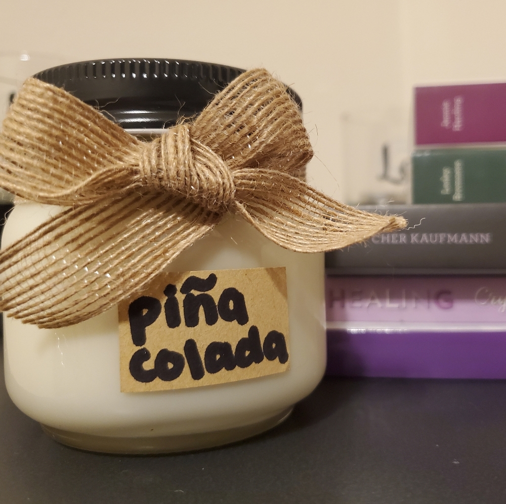 HOMEMADE SOY AROMATHERAPY CANDLES
